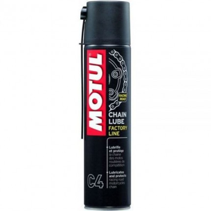 Смазка Motul C4 CHAIN LUBE FL для мотоцепей, 400 мл